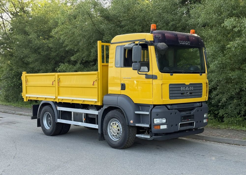 MAN * MAN TGA 18-320 * Kiper Wywrotka * 4x2 * Kran * Sprowadzony* Bardzo Dobry Stan - 翻斗车:图3 MAN * MAN TGA 18-320 * Kiper Wywrotka * 4x2 * Kran * Sprowadzony* Bardzo Dobry Stan - 翻斗车:图3