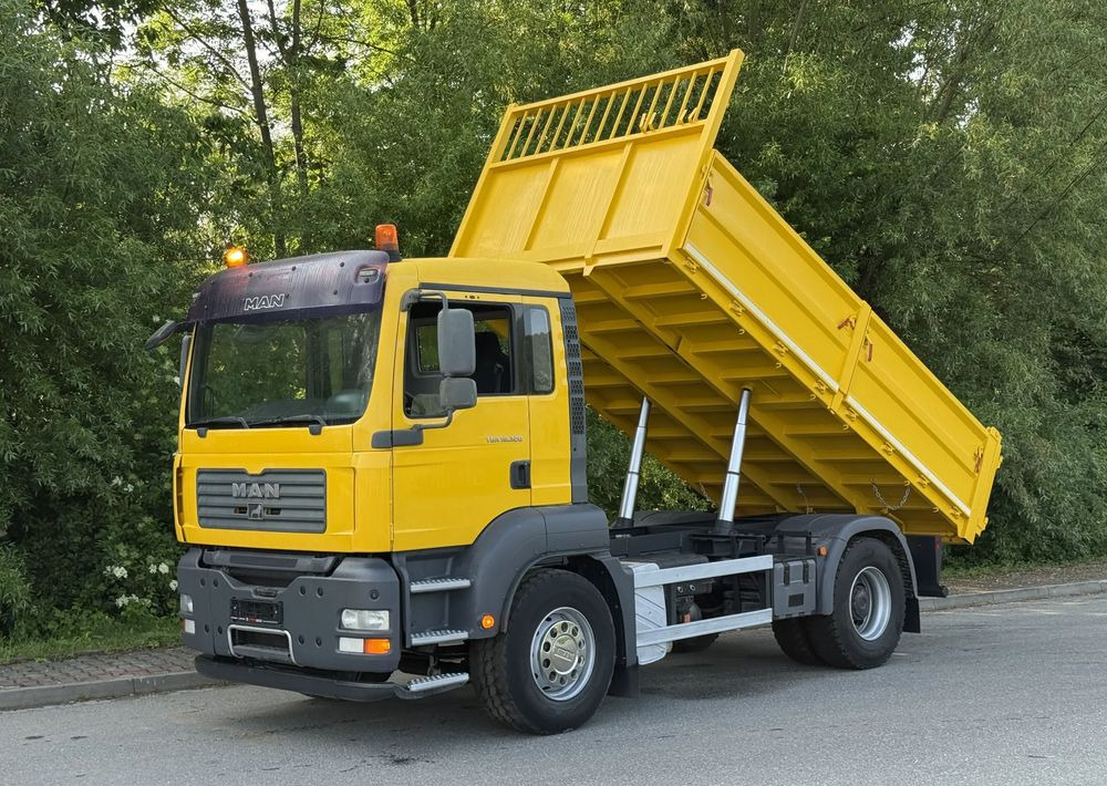 MAN * MAN TGA 18-320 * Kiper Wywrotka * 4x2 * Kran * Sprowadzony* Bardzo Dobry Stan - 翻斗车:图1 MAN * MAN TGA 18-320 * Kiper Wywrotka * 4x2 * Kran * Sprowadzony* Bardzo Dobry Stan - 翻斗车:图1