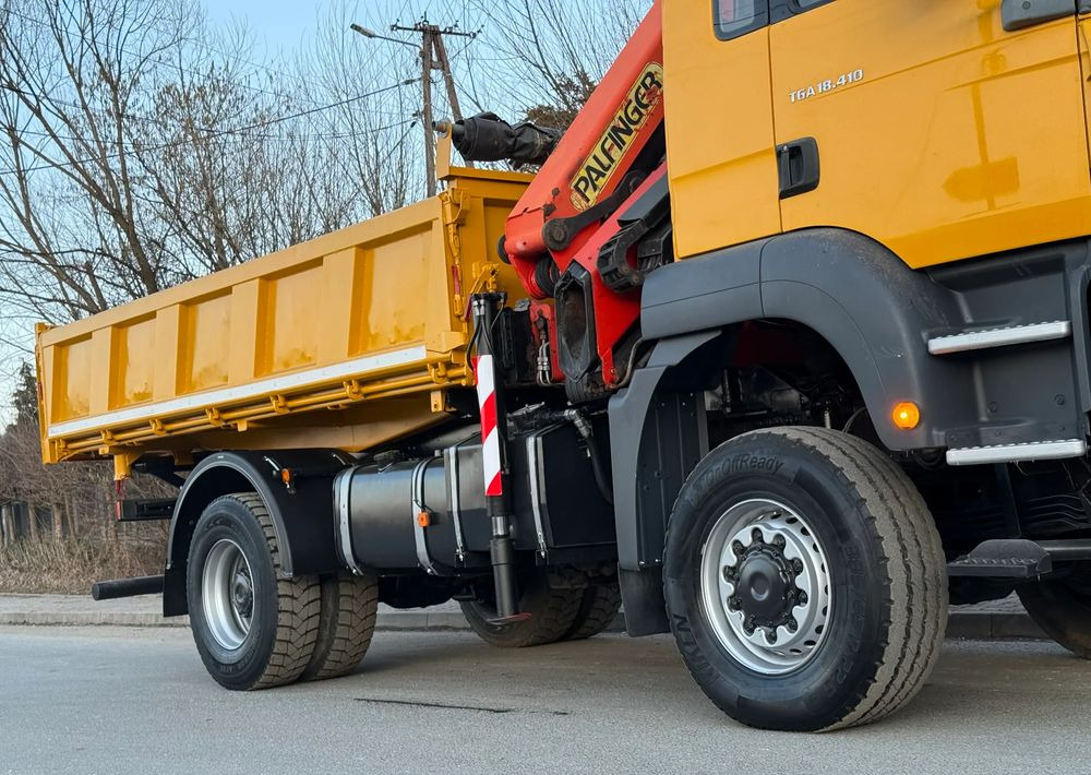 MAN * MAN TGA 18-410 * KIPER WYWROTKA * 4x4 * HDS Palfinger PK16500* Sprowadzony* Bardzo Dobry Stan * - 翻斗车:图5 MAN * MAN TGA 18-410 * KIPER WYWROTKA * 4x4 * HDS Palfinger PK16500* Sprowadzony* Bardzo Dobry Stan * - 翻斗车:图5