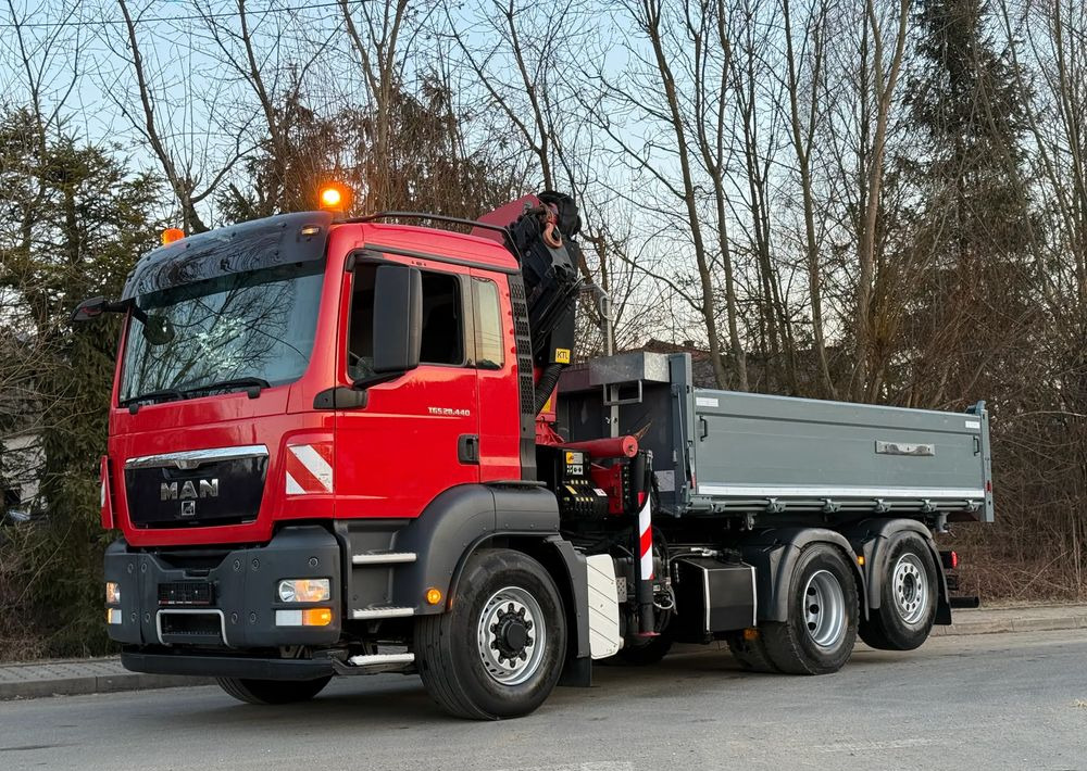 MAN * MAN TGS 28-440 * KIPER WYWROTKA * 4x4 Hydrodrive * HDS Palfinger PK 23000* Sprowadzony* Bardzo Dobry Stan * - 翻斗车:图2 MAN * MAN TGS 28-440 * KIPER WYWROTKA * 4x4 Hydrodrive * HDS Palfinger PK 23000* Sprowadzony* Bardzo Dobry Stan * - 翻斗车:图2