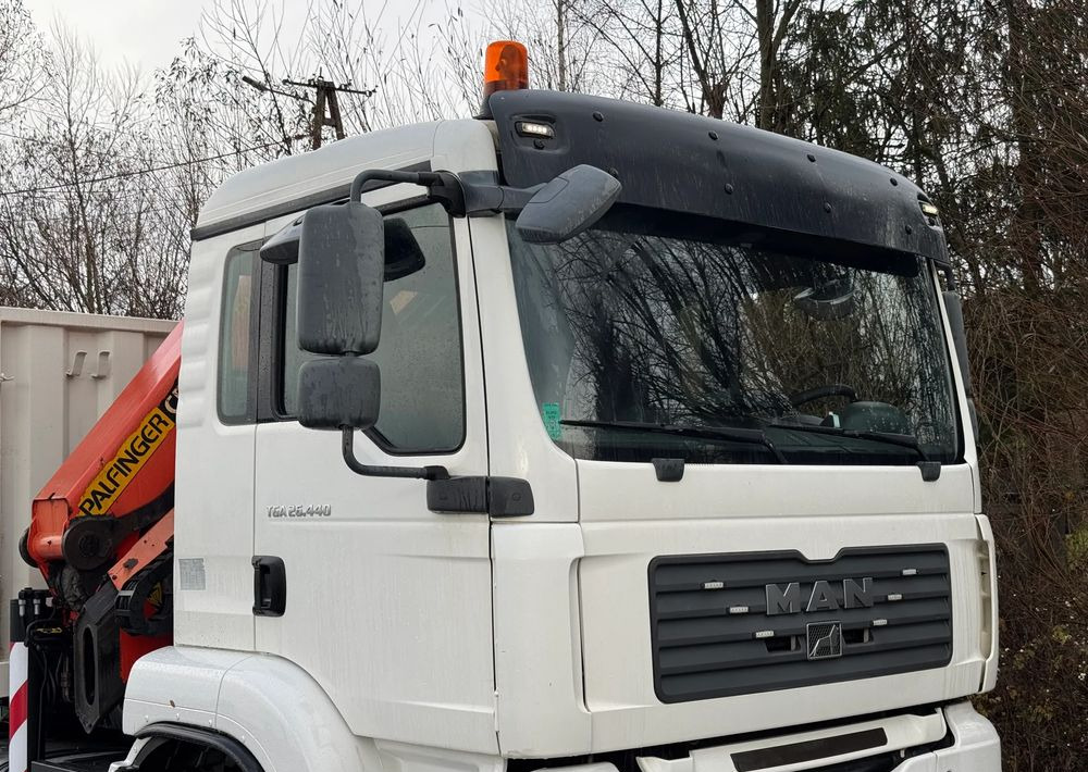 MAN * TGA 26-440 * 4x6 Hydrodrive * HDS Palfinger PK 20002 * Bardzo Dobry Stan - 栏板式/ 平板卡车, 起重车:图4 MAN * TGA 26-440 * 4x6 Hydrodrive * HDS Palfinger PK 20002 * Bardzo Dobry Stan - 栏板式/ 平板卡车, 起重车:图4