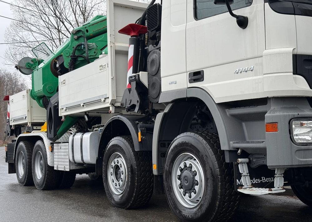 Mercedes-Benz * HDS Palfinger 150002 + FLY JIB PJ 170 * Mercedes Actros 8x6 * Dźwig * 40 TON * Wyciągarka * 35 Metrów * Kosz * - 起重车:图5 Mercedes-Benz * HDS Palfinger 150002 + FLY JIB PJ 170 * Mercedes Actros 8x6 * Dźwig * 40 TON * Wyciągarka * 35 Metrów * Kosz * - 起重车:图5