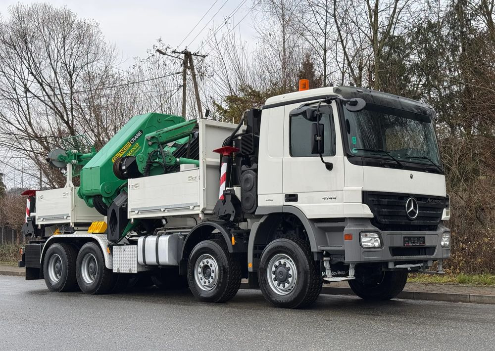 Mercedes-Benz * HDS Palfinger 150002 + FLY JIB PJ 170 * Mercedes Actros 8x6 * Dźwig * 40 TON * Wyciągarka * 35 Metrów * Kosz * - 起重车:图2 Mercedes-Benz * HDS Palfinger 150002 + FLY JIB PJ 170 * Mercedes Actros 8x6 * Dźwig * 40 TON * Wyciągarka * 35 Metrów * Kosz * - 起重车:图2