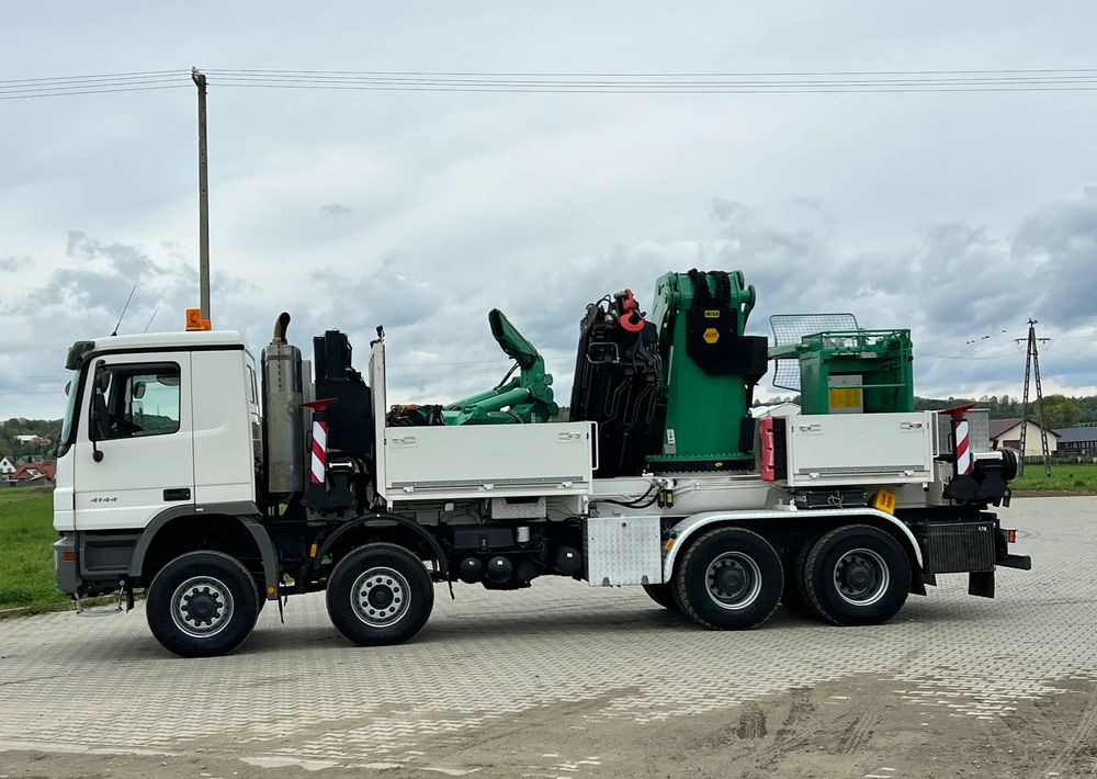 Mercedes-Benz * Mercedes 8x6 Actros 4144 * HDS Palfinger 150002 + FLY JIB PJ 170 * Dźwig * 40 TON * Wyciągarka * 35 Metrów * Kosz * - 起重车:图3 Mercedes-Benz * Mercedes 8x6 Actros 4144 * HDS Palfinger 150002 + FLY JIB PJ 170 * Dźwig * 40 TON * Wyciągarka * 35 Metrów * Kosz * - 起重车:图3