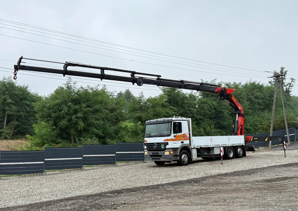 Mercedes-Benz * Mercedes Actros * KRAN HDS Palfinger PK 44002 Performance * Sprowadzony * Stan Perfekcyjny * - 栏板式/ 平板卡车, 起重车:图1 Mercedes-Benz * Mercedes Actros * KRAN HDS Palfinger PK 44002 Performance * Sprowadzony * Stan Perfekcyjny * - 栏板式/ 平板卡车, 起重车:图1