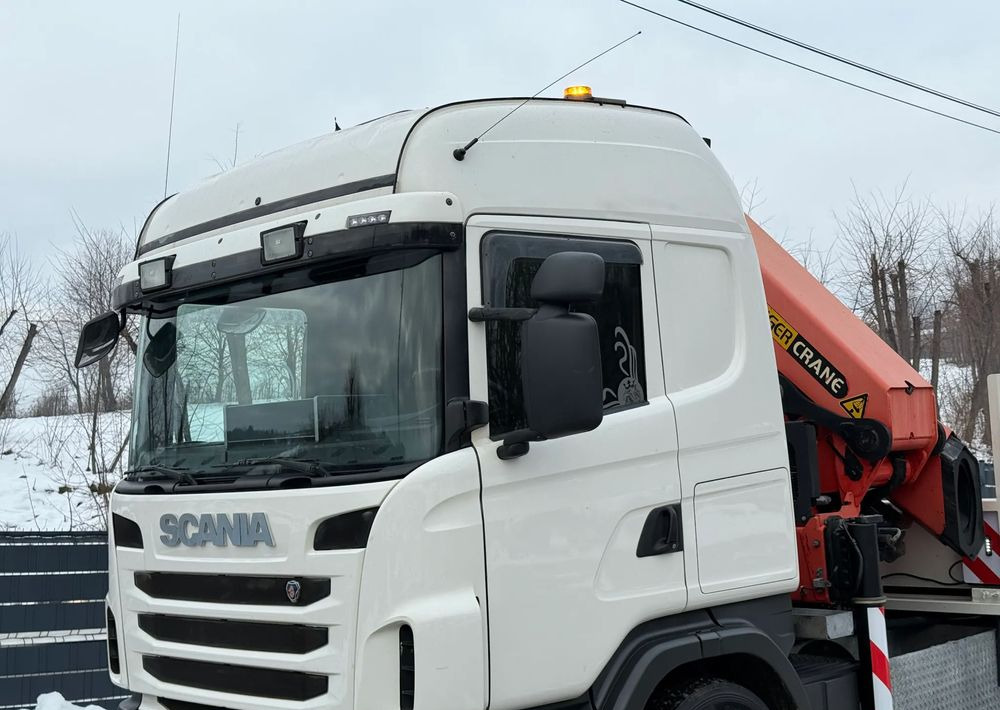 Scania * SCANIA G400 * HDS Palfinger Kran PK 42500 * 3 Osie * Sprowadzona * Bardzo Dobry Stan * - 栏板式/ 平板卡车, 起重车:图4 Scania * SCANIA G400 * HDS Palfinger Kran PK 42500 * 3 Osie * Sprowadzona * Bardzo Dobry Stan * - 栏板式/ 平板卡车, 起重车:图4