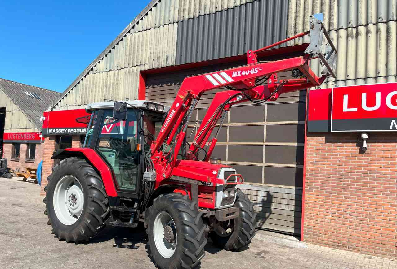 Massey Ferguson 6140 Dynashift met Mailleux voorlader tractoren *Verkocht/sold* - 拖拉机:图3 Massey Ferguson 6140 Dynashift met Mailleux voorlader tractoren *Verkocht/sold* - 拖拉机:图3
