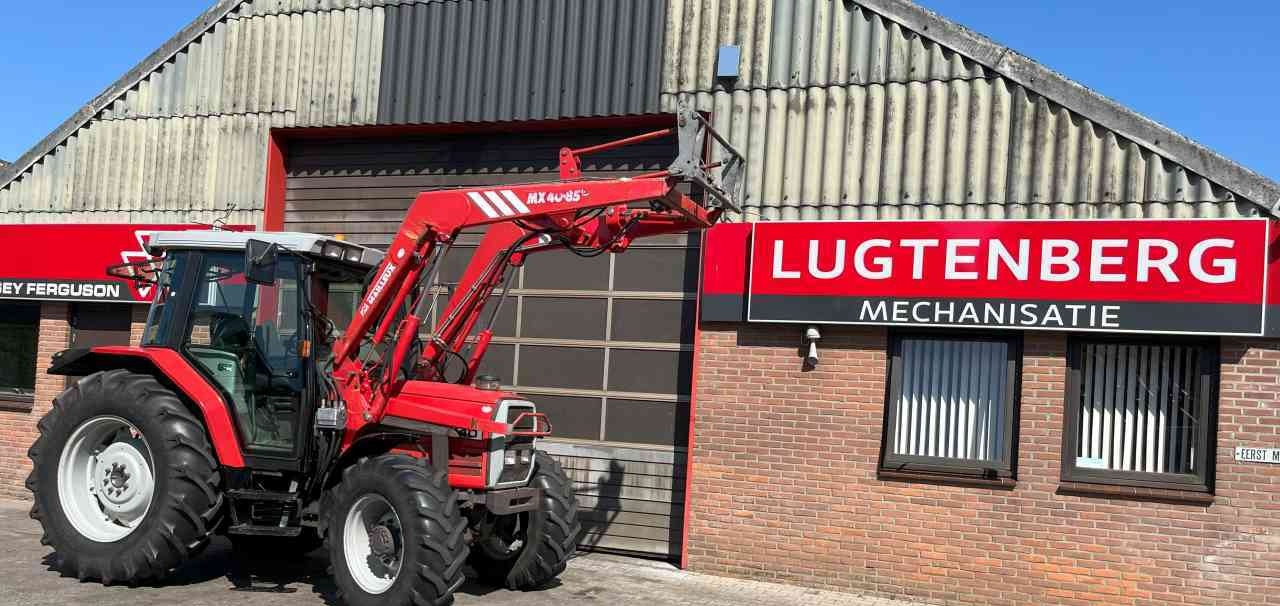 Massey Ferguson 6140 Dynashift met Mailleux voorlader tractoren *Verkocht/sold* - 拖拉机:图1 Massey Ferguson 6140 Dynashift met Mailleux voorlader tractoren *Verkocht/sold* - 拖拉机:图1
