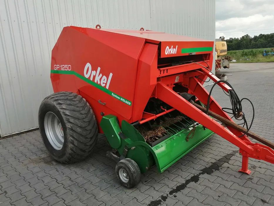 Orkel gp 1250 - 圆形打包机:图2 Orkel gp 1250 - 圆形打包机:图2