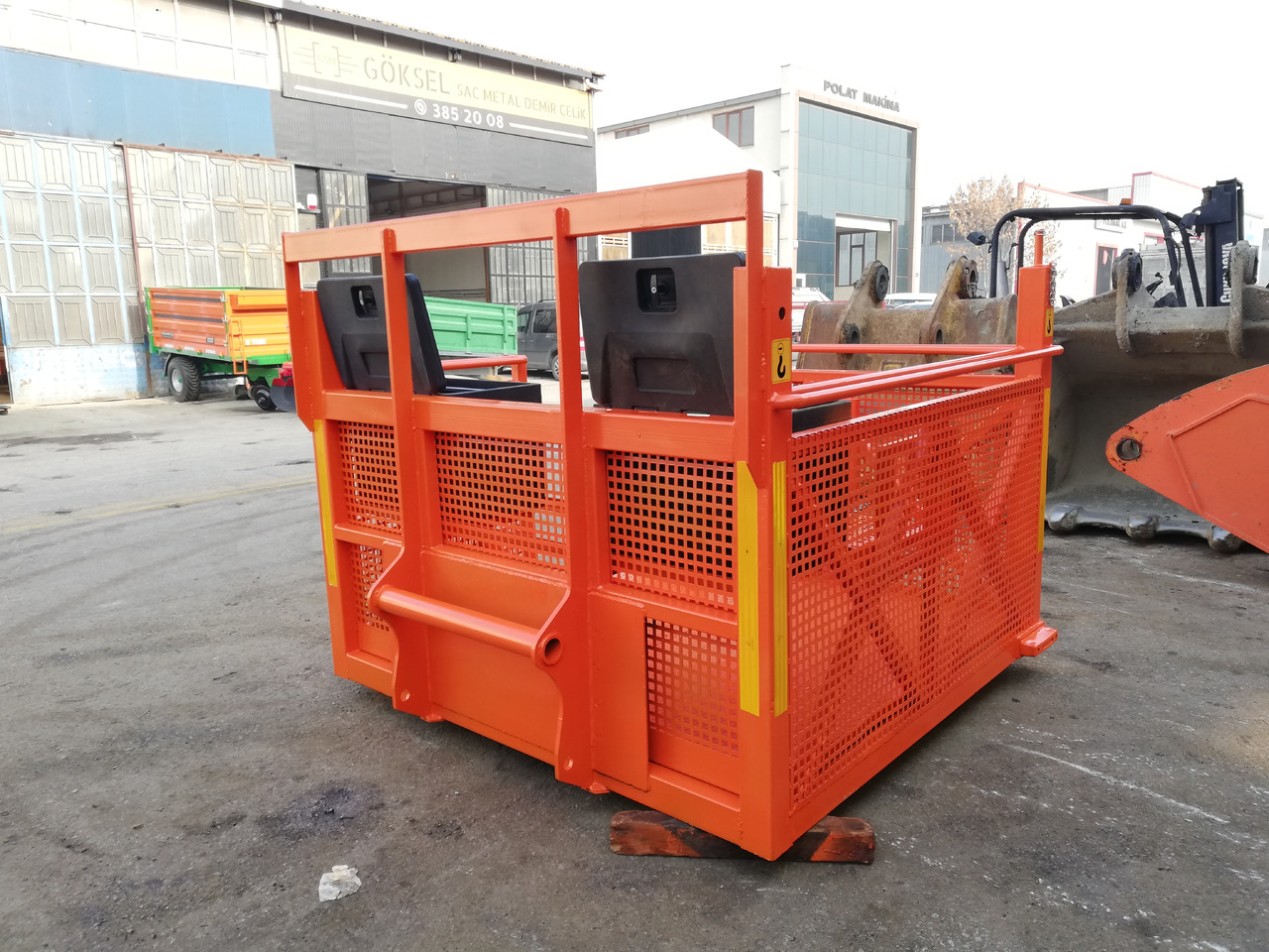 Manitou Basket attachment - 铲斗 适用于 拆除挖掘机:图3 Manitou Basket attachment - 铲斗 适用于 拆除挖掘机:图3