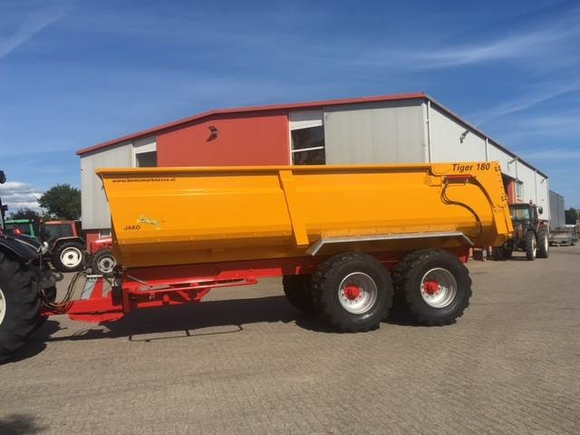 Jako Tiger 180 Landbouwkipper, Kiepwagen - 农场自卸拖车/ 自卸车:图1 Jako Tiger 180 Landbouwkipper, Kiepwagen - 农场自卸拖车/ 自卸车:图1