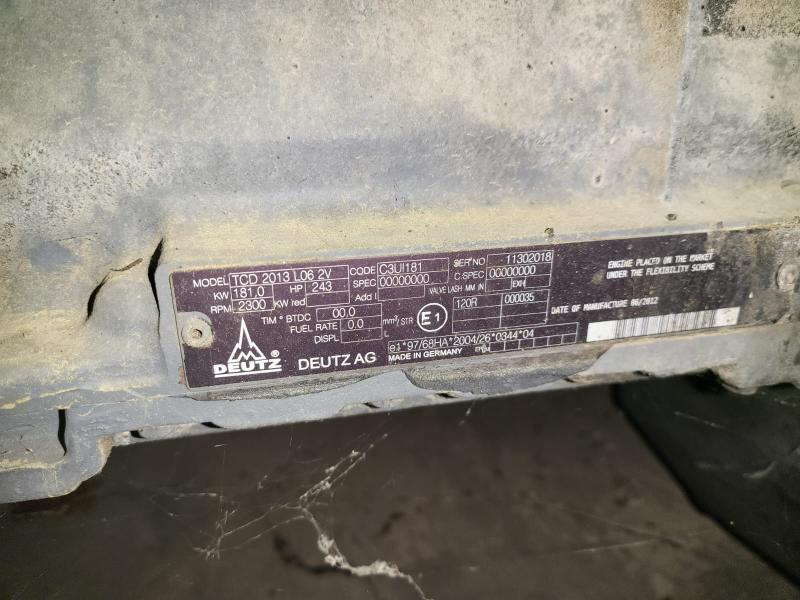 Deutz TCD 2013 L06 2V 243 HP - 发动机 适用于 建筑机械:图4 Deutz TCD 2013 L06 2V 243 HP - 发动机 适用于 建筑机械:图4