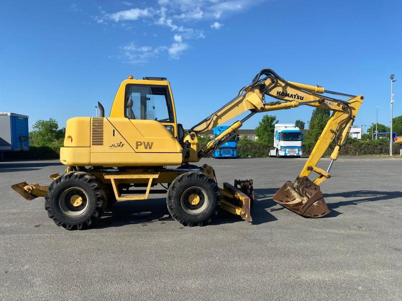 Komatsu PW95 - 轮式挖掘机:图5 Komatsu PW95 - 轮式挖掘机:图5