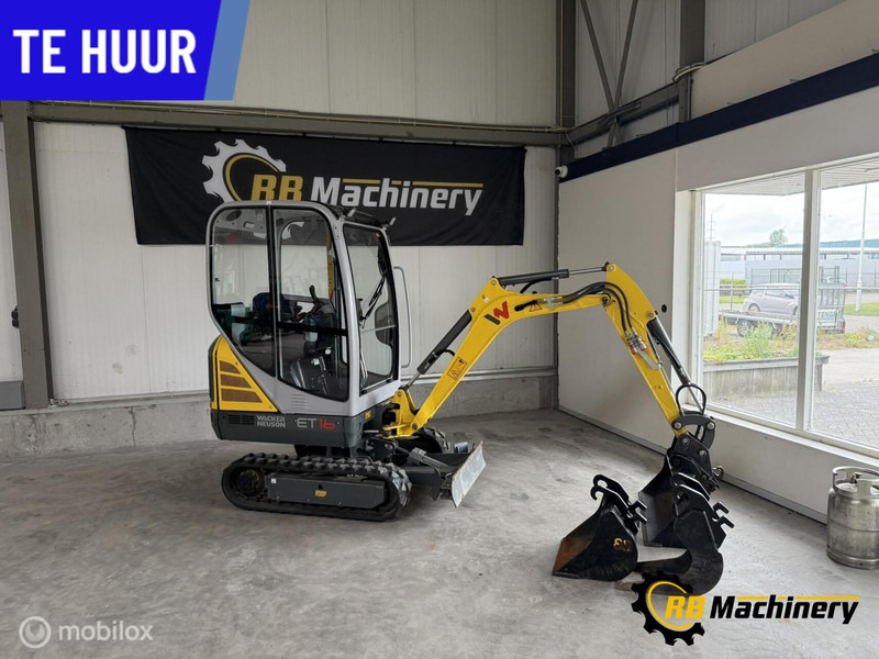 WackerNeuson ET16 te huur - 挖掘机:图2 WackerNeuson ET16 te huur - 挖掘机:图2
