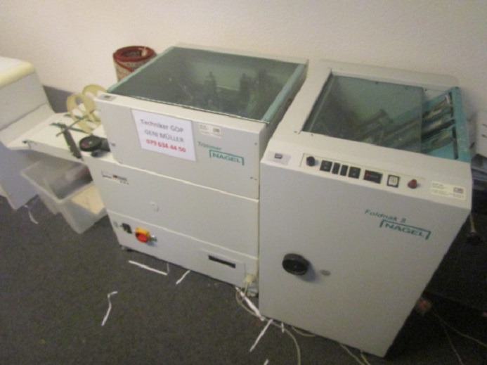 FALZ- UND HEFTMASCHINE NAGEL FOLDNAK 8 MIT TRIMMER - 折页机:图2 FALZ- UND HEFTMASCHINE NAGEL FOLDNAK 8 MIT TRIMMER - 折页机:图2