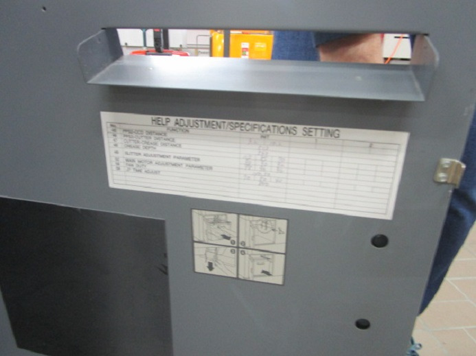 FINISHER FÜR DIGITALEN FARBDRUCK DUPLO DC-615 PRO (nur  schneiden) - 移印机:图5 FINISHER FÜR DIGITALEN FARBDRUCK DUPLO DC-615 PRO (nur  schneiden) - 移印机:图5