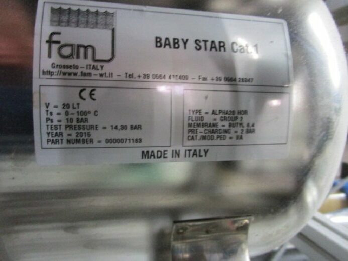 KOMPRESSOR BABY STAR Cat.1 MIT OSMOSEVORRICHTUNG & TANK - 移印机:图5 KOMPRESSOR BABY STAR Cat.1 MIT OSMOSEVORRICHTUNG & TANK - 移印机:图5