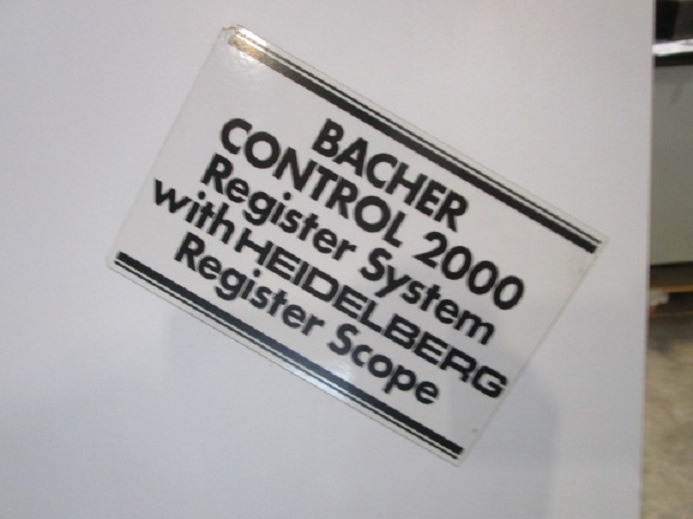 PLATTENSTANZE BACHER CONTROL 2000 - 移印机:图4 PLATTENSTANZE BACHER CONTROL 2000 - 移印机:图4