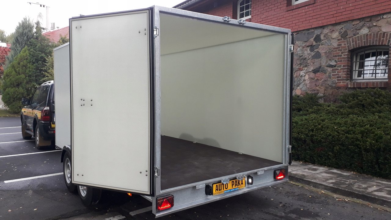 新的 封闭厢式拖车 PRZYCZEPA KONTENER CARGO PAKA FURGON BOX 400 x 200 / CARGO CONTAINER TRAILER VAN BOX 400 x 200：图6