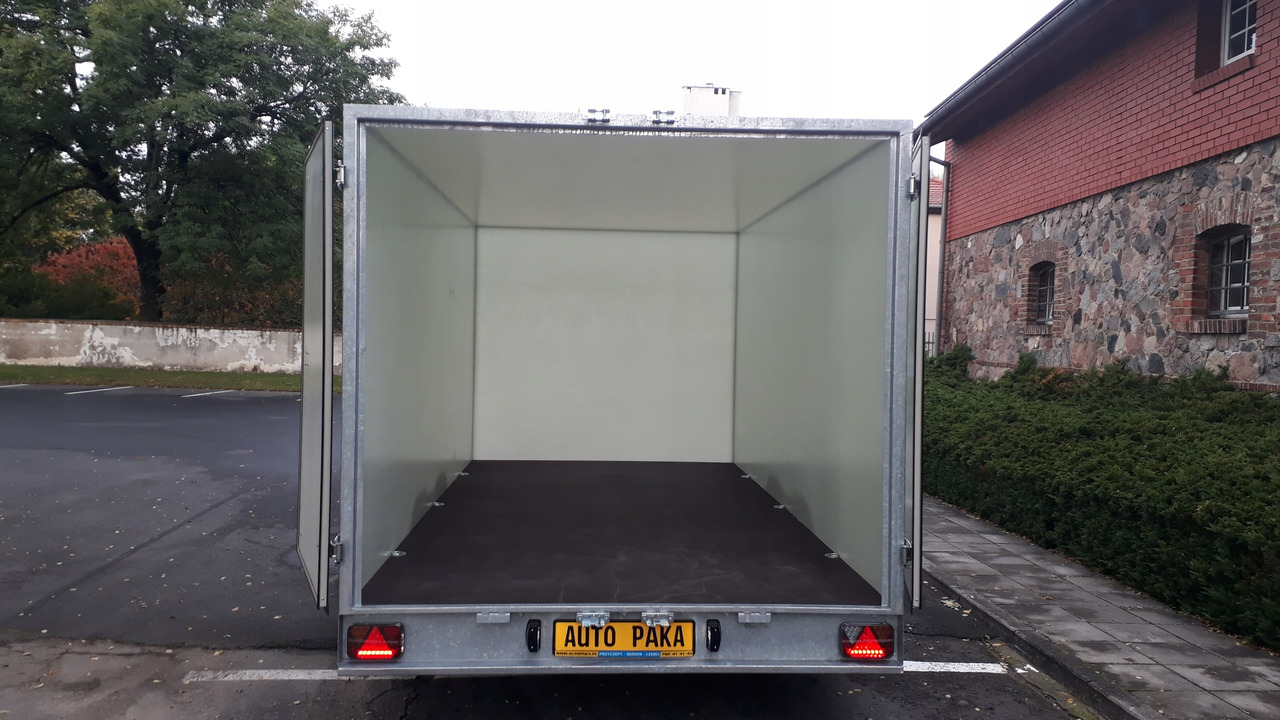 新的 封闭厢式拖车 PRZYCZEPA KONTENER CARGO PAKA FURGON BOX 400 x 200 / CARGO CONTAINER TRAILER VAN BOX 400 x 200：图7