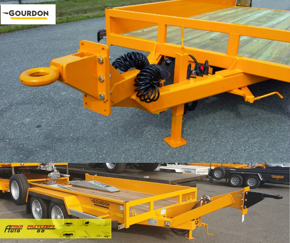 PRZYCZEPA PODKOPARKOWA MARKI GOURDON, DMC 6000 KG, 6T / GOURDON EXCAVATOR TRAILER, DMC 6000 KG, 6T - 工程机械拖车:图4 PRZYCZEPA PODKOPARKOWA MARKI GOURDON, DMC 6000 KG, 6T / GOURDON EXCAVATOR TRAILER, DMC 6000 KG, 6T - 工程机械拖车:图4