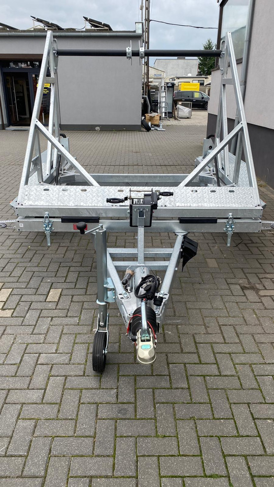 新的 电缆拖车 PRZYCZEPA WARK KABLOWA Z WCIĄGARKĄ RĘCZNĄ, DMC 3500 KG / WARK Cable Trailer with Manual Winch, DMC 3500 KG：图9
