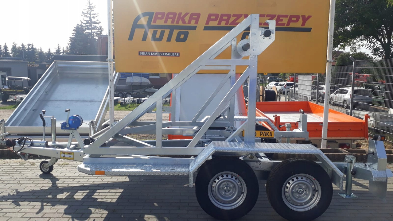 PRZYCZEPA WARK KABLOWA Z WCIĄGARKĄ RĘCZNĄ, DMC 3500 KG / WARK Cable Trailer with Manual Winch, DMC 3500 KG - 电缆拖车:图2 PRZYCZEPA WARK KABLOWA Z WCIĄGARKĄ RĘCZNĄ, DMC 3500 KG / WARK Cable Trailer with Manual Winch, DMC 3500 KG - 电缆拖车:图2
