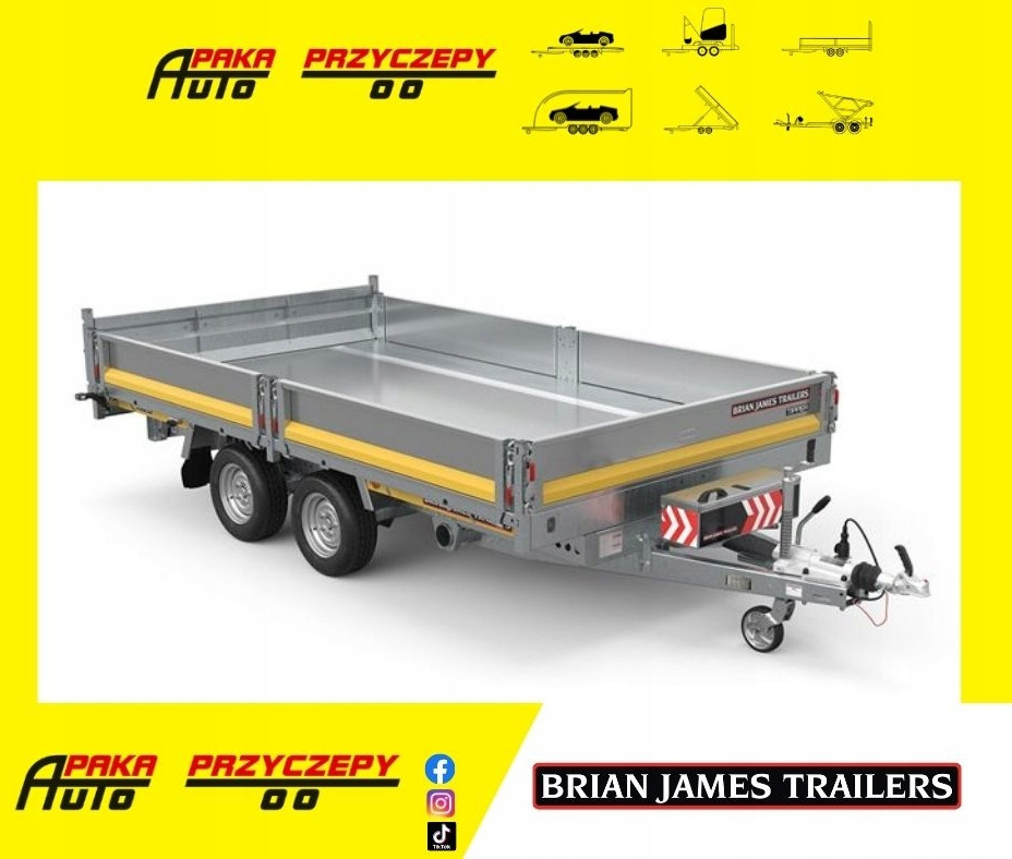 PRZYCZEPA WYWROTKA BJT CARGO TIPPER 3,6x2, 3,5T, 2 OS / BJT CARGO Tipper Trailer 3.6x2, 3.5T, 2 Axles - 翻斗拖车:图1 PRZYCZEPA WYWROTKA BJT CARGO TIPPER 3,6x2, 3,5T, 2 OS / BJT CARGO Tipper Trailer 3.6x2, 3.5T, 2 Axles - 翻斗拖车:图1
