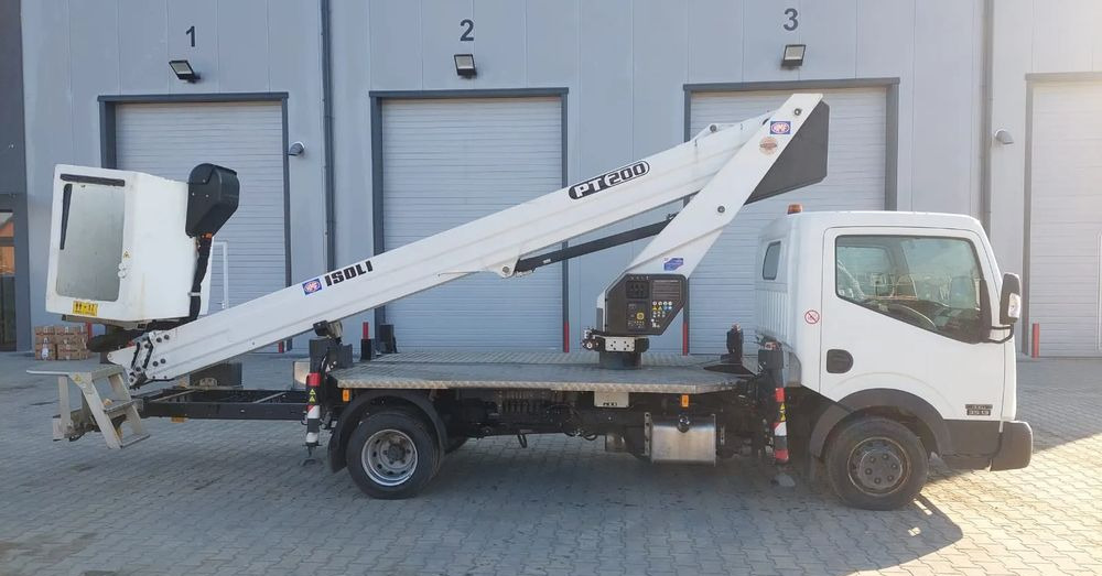 Nissan NT400 CABSTAR podnośnik koszowy ISOLI PT200 - 车载空中平台:图2 Nissan NT400 CABSTAR podnośnik koszowy ISOLI PT200 - 车载空中平台:图2