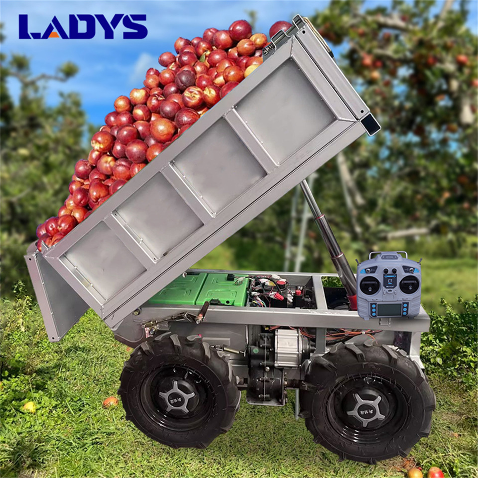 LADYS Electric Remote Control Transporter Agricultural Orchard Farm Electric Utv Dump Trailer Material Handling Equipment All Terrain Transport Vehicle - 全地形车:图1 LADYS Electric Remote Control Transporter Agricultural Orchard Farm Electric Utv Dump Trailer Material Handling Equipment All Terrain Transport Vehicle - 全地形车:图1