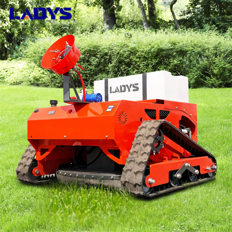 LADYS LD1000 Multi-function remote control lawn mower Track crawler gasoline gas All-terrain Agricultural Sprayers Pesticide spraying lawn mower for sale - 园林割草机:图1 LADYS LD1000 Multi-function remote control lawn mower Track crawler gasoline gas All-terrain Agricultural Sprayers Pesticide spraying lawn mower for sale - 园林割草机:图1
