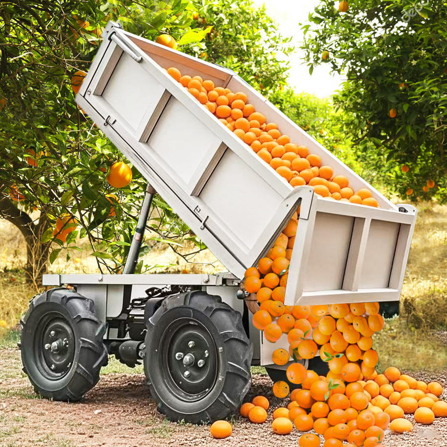LEZUM Electric Remote Control Transporter Agricultural Orchard Farm Electric Utv Dump Trailer Material Handling Equipment All Terrain Transport Vehicle - 农场自卸拖车/ 自卸车:图4 LEZUM Electric Remote Control Transporter Agricultural Orchard Farm Electric Utv Dump Trailer Material Handling Equipment All Terrain Transport Vehicle - 农场自卸拖车/ 自卸车:图4
