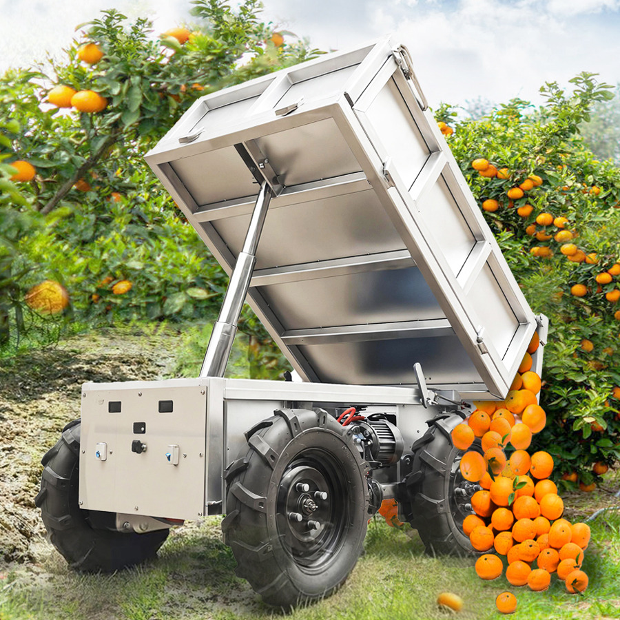 LEZUM Electric Remote Control Transporter Agricultural Orchard Farm Electric Utv Dump Trailer Material Handling Equipment All Terrain Transport Vehicle - 农场自卸拖车/ 自卸车:图5 LEZUM Electric Remote Control Transporter Agricultural Orchard Farm Electric Utv Dump Trailer Material Handling Equipment All Terrain Transport Vehicle - 农场自卸拖车/ 自卸车:图5