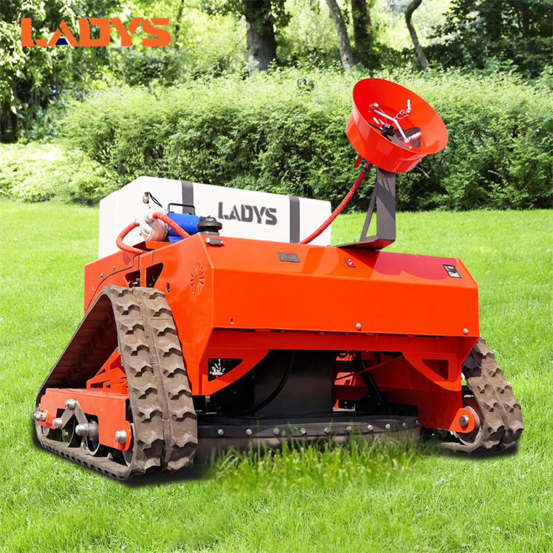 LADYS LD1000 Electric Remote Control Multi-Function Lawn Mower All-Terrain Agricultural Sprayers Pesticide Spraying Mower Gas Gasoline Track Crawler Lawn Mower - 割草机:图1 LADYS LD1000 Electric Remote Control Multi-Function Lawn Mower All-Terrain Agricultural Sprayers Pesticide Spraying Mower Gas Gasoline Track Crawler Lawn Mower - 割草机:图1