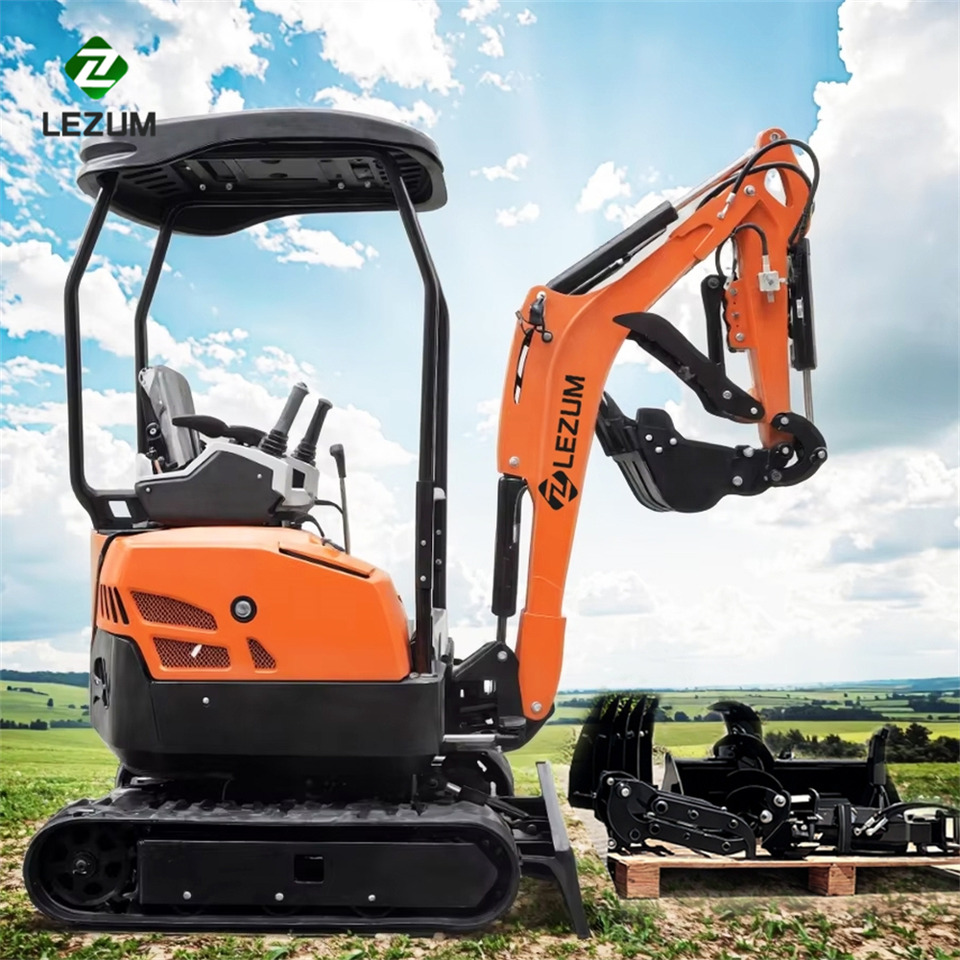 LEZUM Free Shipping Mini Excavator Bagger Pelle Miniexcavadora 1 2 3.5 Ton CE/EPA/EURO 5 Kubota Engine Diesel/Electric Mini Excavators For Sale - 履带式挖掘机:图4 LEZUM Free Shipping Mini Excavator Bagger Pelle Miniexcavadora 1 2 3.5 Ton CE/EPA/EURO 5 Kubota Engine Diesel/Electric Mini Excavators For Sale - 履带式挖掘机:图4