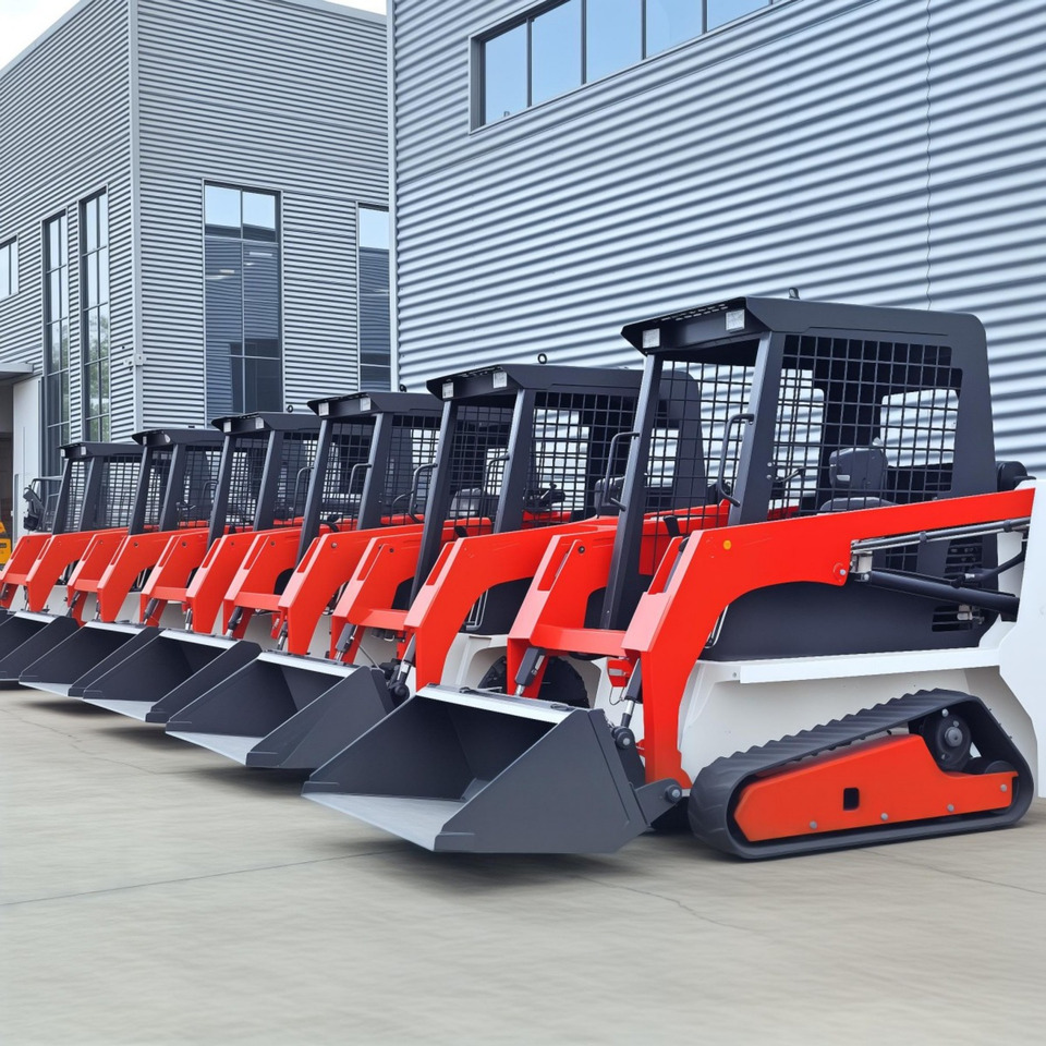 LEZUM Free Shipping Mini Skid Steer Loader Compact Track Electric/Diesel Chinese Mini Skid Steer Loader For Sale With Mini Skid Steer Attachments 4 In 1 Bucket - 滑移装载机:图1 LEZUM Free Shipping Mini Skid Steer Loader Compact Track Electric/Diesel Chinese Mini Skid Steer Loader For Sale With Mini Skid Steer Attachments 4 In 1 Bucket - 滑移装载机:图1