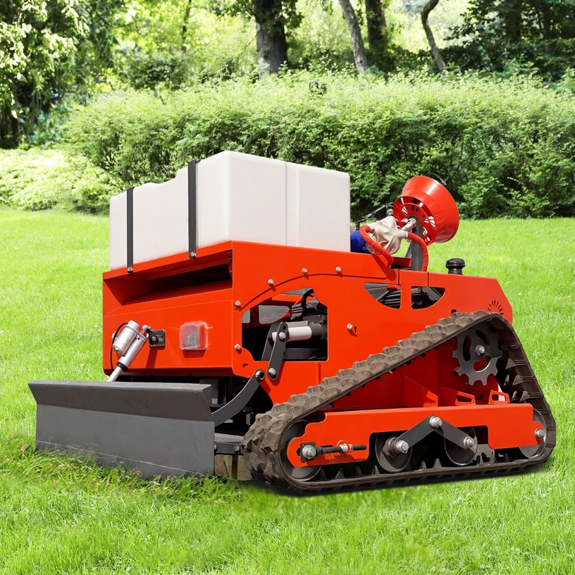 LEZUM LD1000 Electric Remote Control Multi-Function Lawn Mower All-Terrain Agricultural Sprayers Pesticide Spraying Mower Gas Gasoline Track Crawler Lawn Mower - 割草机:图2 LEZUM LD1000 Electric Remote Control Multi-Function Lawn Mower All-Terrain Agricultural Sprayers Pesticide Spraying Mower Gas Gasoline Track Crawler Lawn Mower - 割草机:图2
