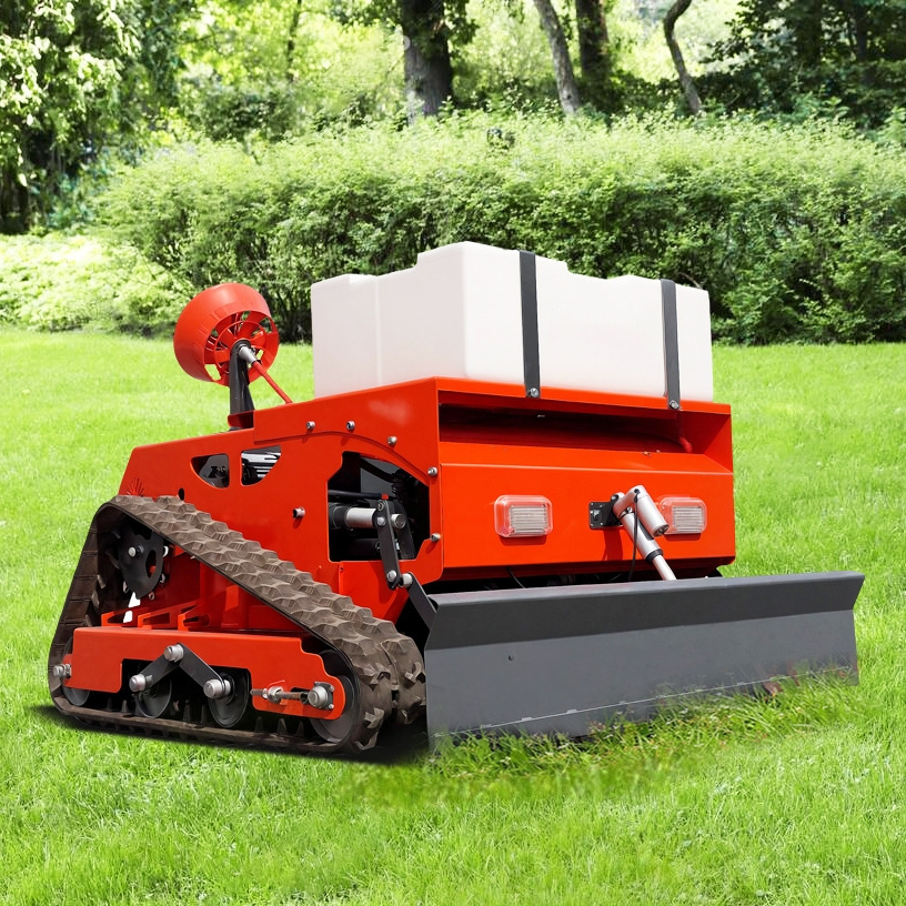 LEZUM LD1000 Electric Remote Control Multi-Function Lawn Mower All-Terrain Agricultural Sprayers Pesticide Spraying Mower Gas Gasoline Track Crawler Lawn Mower - 园林割草机:图5 LEZUM LD1000 Electric Remote Control Multi-Function Lawn Mower All-Terrain Agricultural Sprayers Pesticide Spraying Mower Gas Gasoline Track Crawler Lawn Mower - 园林割草机:图5