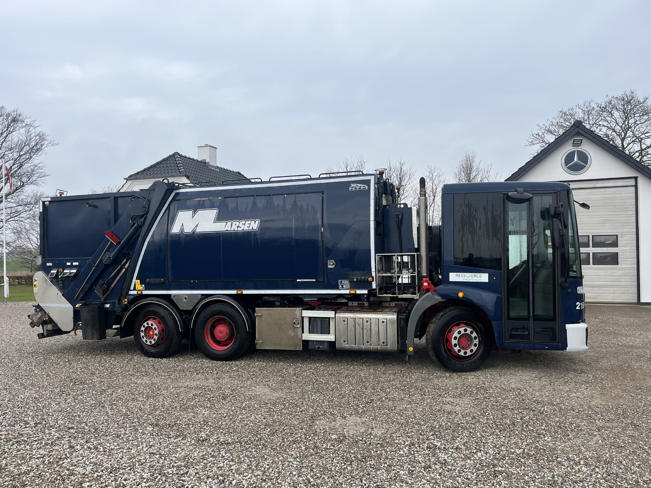 Mercedes Benz Econic 2630 2 camper - 垃圾车:图4 Mercedes Benz Econic 2630 2 camper - 垃圾车:图4