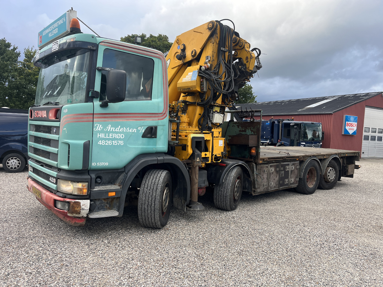 Scania G 124 - 起重车:图2 Scania G 124 - 起重车:图2