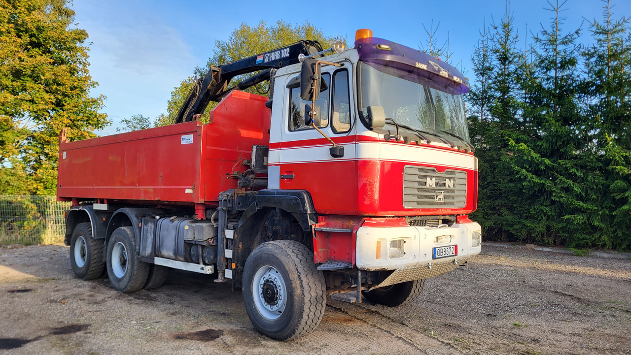 MAN 33.414 6X6 HIAB 102 33.414 - 翻斗车:图2 MAN 33.414 6X6 HIAB 102 33.414 - 翻斗车:图2