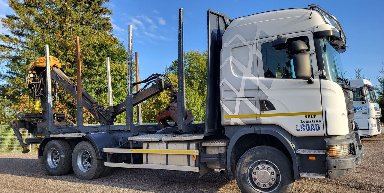 Scania G480 - 木材运输车, 起重车:图2 Scania G480 - 木材运输车, 起重车:图2