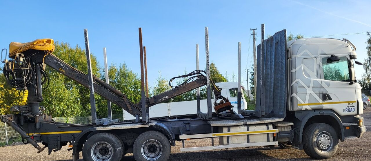 Scania G480 - 木材运输车, 起重车:图4 Scania G480 - 木材运输车, 起重车:图4