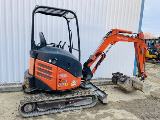 Hitachi ZX22U-2 CLR Canopy - 小型挖掘机:图1 Hitachi ZX22U-2 CLR Canopy - 小型挖掘机:图1