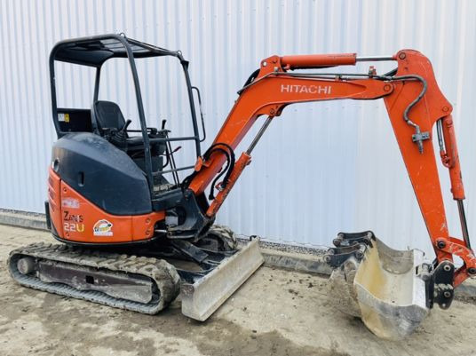 Hitachi ZX22U-2 CLR Canopy - 小型挖掘机:图4 Hitachi ZX22U-2 CLR Canopy - 小型挖掘机:图4