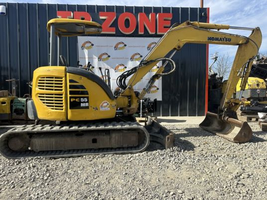 Komatsu PC55MR-3 à 22500 Euros HT - 小型挖掘机:图3 Komatsu PC55MR-3 à 22500 Euros HT - 小型挖掘机:图3