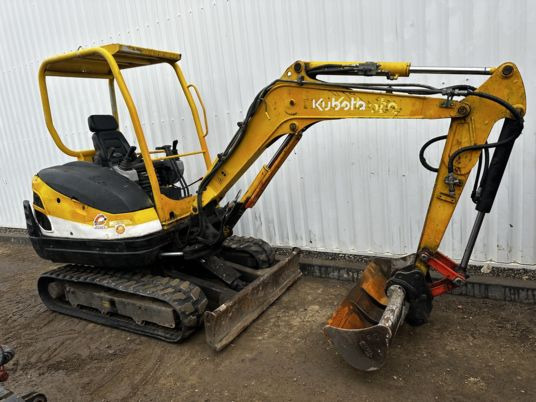 Kubota KX61-3 Canopy - 小型挖掘机:图1 Kubota KX61-3 Canopy - 小型挖掘机:图1