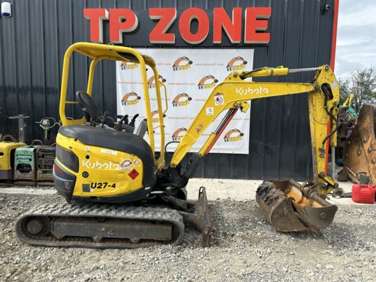 Kubota U27-4 à 19900€ HT - 小型挖掘机:图1 Kubota U27-4 à 19900€ HT - 小型挖掘机:图1
