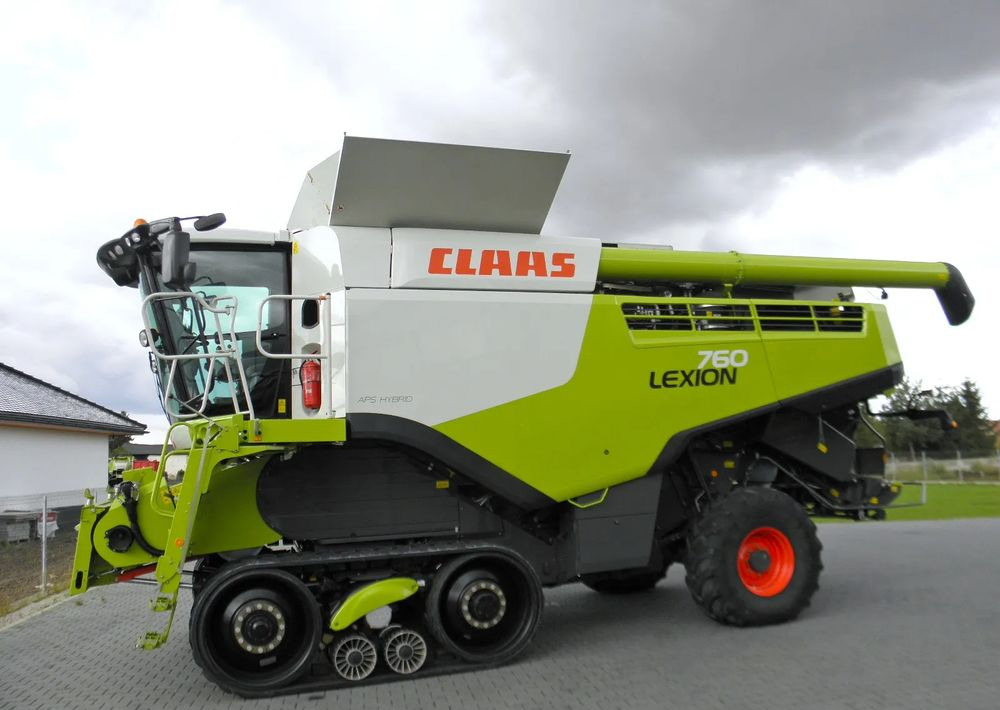 Claas Lexion 760 Terra Trac 2015 Rok, 1900 motgodzin, Heder V 930 2019 Rok, Najbogatsza Wersja, Nie Malowany, Stan Idealny - 联合收割机:图5 Claas Lexion 760 Terra Trac 2015 Rok, 1900 motgodzin, Heder V 930 2019 Rok, Najbogatsza Wersja, Nie Malowany, Stan Idealny - 联合收割机:图5