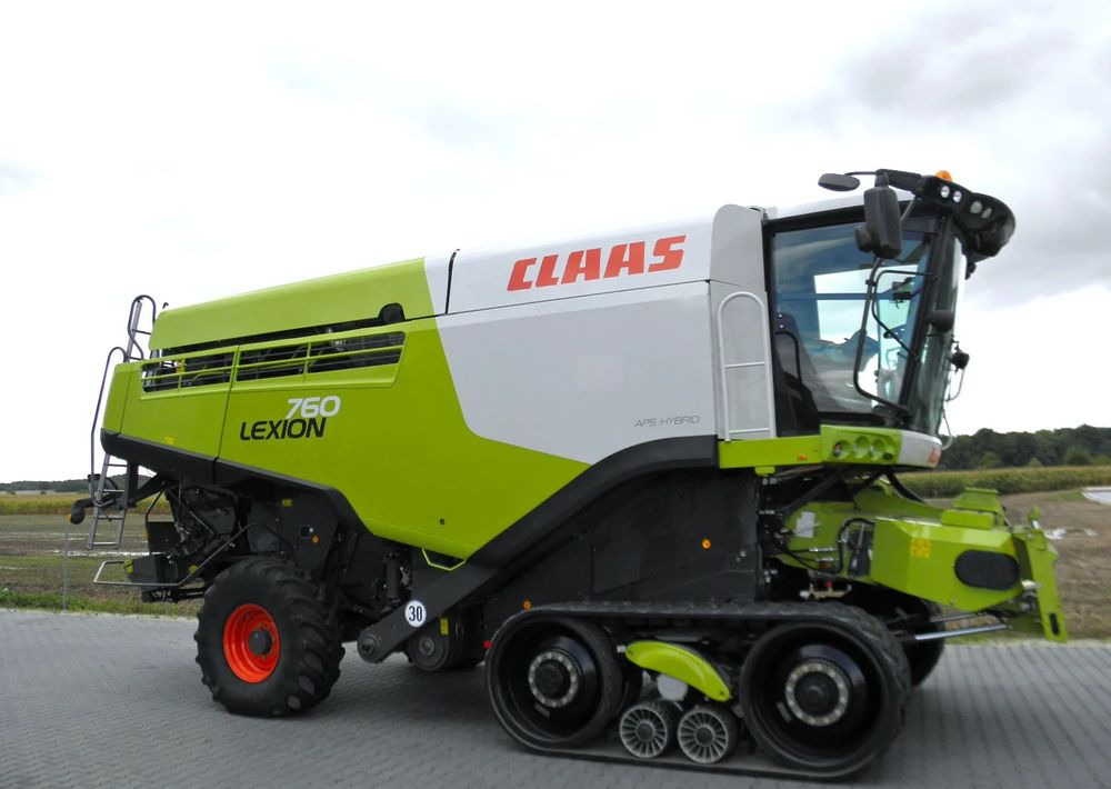 Claas Lexion 760 Terra Trac 2015 Rok, 1900 motgodzin, Heder V 930 2019 Rok, Najbogatsza Wersja, Nie Malowany, Stan Idealny - 联合收割机:图3 Claas Lexion 760 Terra Trac 2015 Rok, 1900 motgodzin, Heder V 930 2019 Rok, Najbogatsza Wersja, Nie Malowany, Stan Idealny - 联合收割机:图3